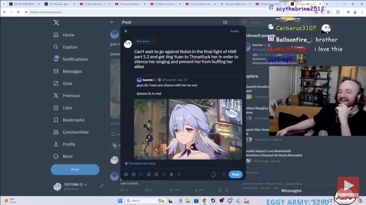 LightEuphoria's tweet photo. bro is also a lolicon and incest shipper, all this to ragebait... no wonder why your wife left you yet some bitch who sells her body in only fans and other mentally ill people are a fan of tectone...ew https://t.co/gdXue5eAlO