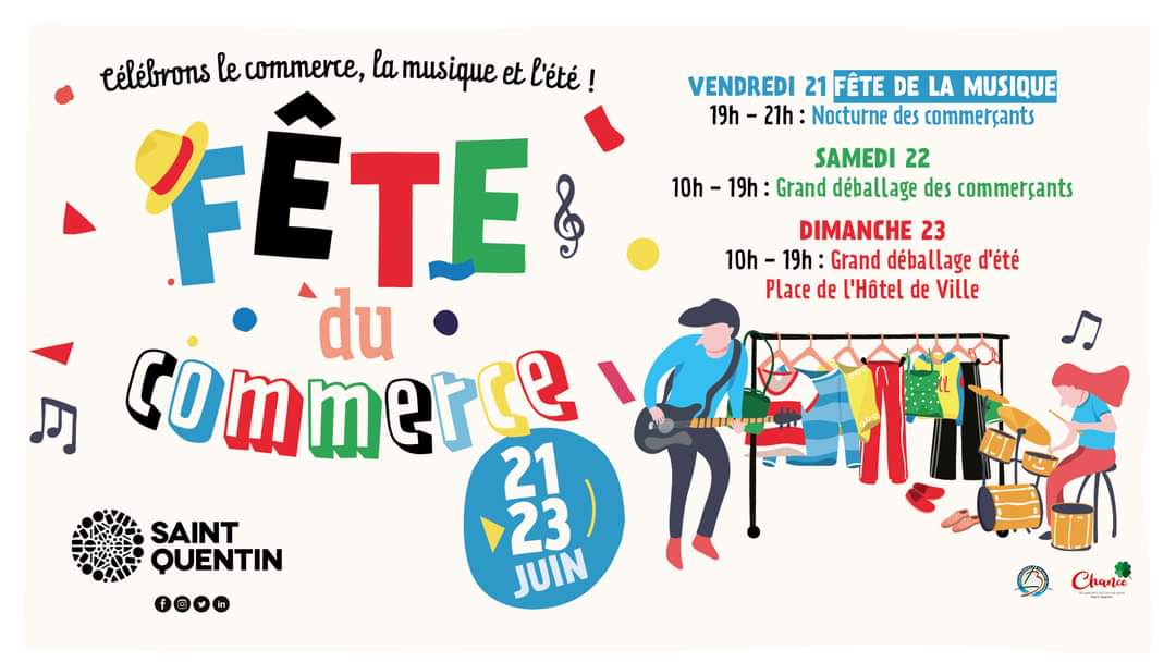fpsaintquentin's tweet photo. 🌿🛍 #fete du #commerce #saintquentin #affaires #déballage #commerçants #centre-ville #concerts #podium #cheriefm #cadeaux https://t.co/8WisKHfxXi
