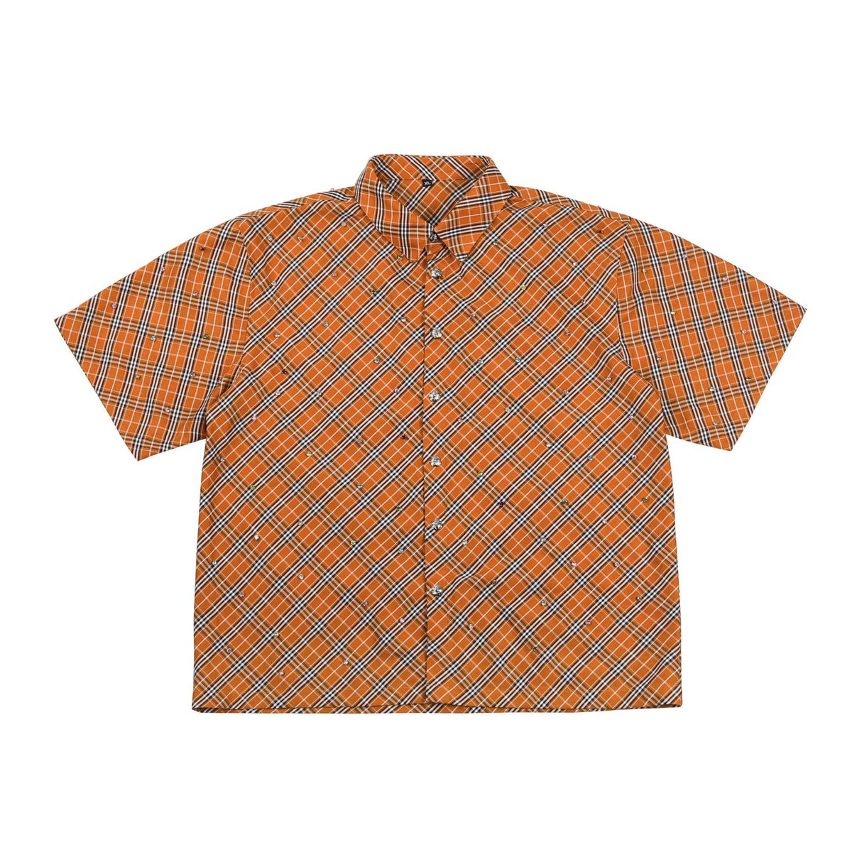 findingao's tweet photo. Étoile Short Sleeve Plaid Shirt by Lost Onez (2024) https://t.co/2lLQmSZlcB