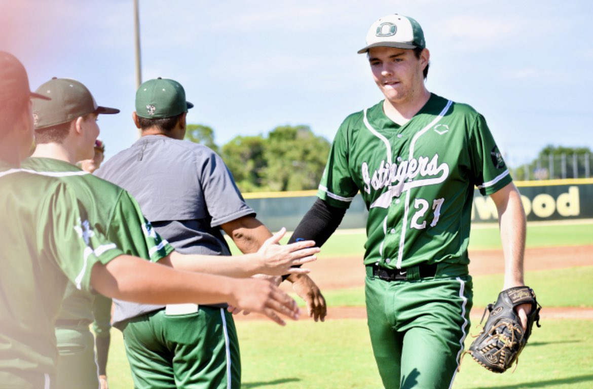 Got some time on the mound last Sunday in West Palm Beach. I threw to 22 batters over five innings, striking out five.