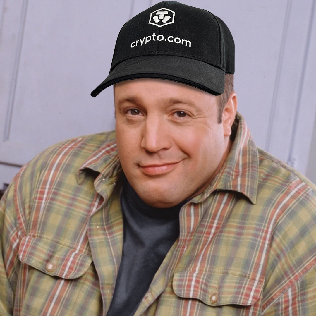 Me after shopping at the #cryptocom merch store