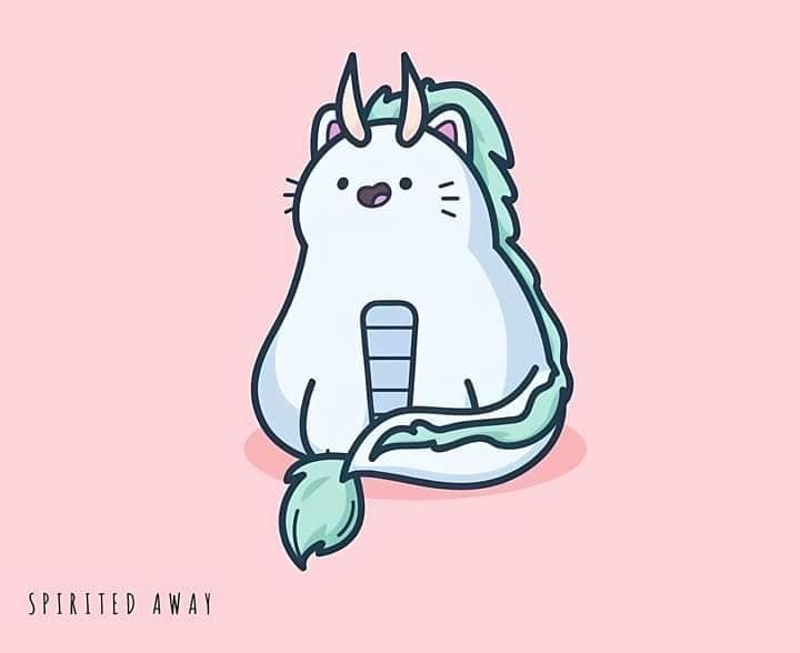 anime_'s tweet photo. Ghibli characters as cats 😍: https://t.co/RnKilvaYgW