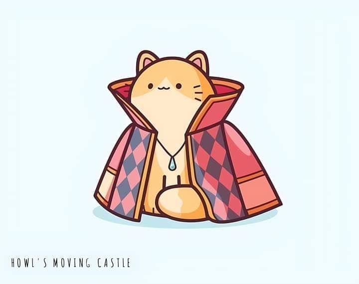 anime_'s tweet photo. Ghibli characters as cats 😍: https://t.co/RnKilvaYgW
