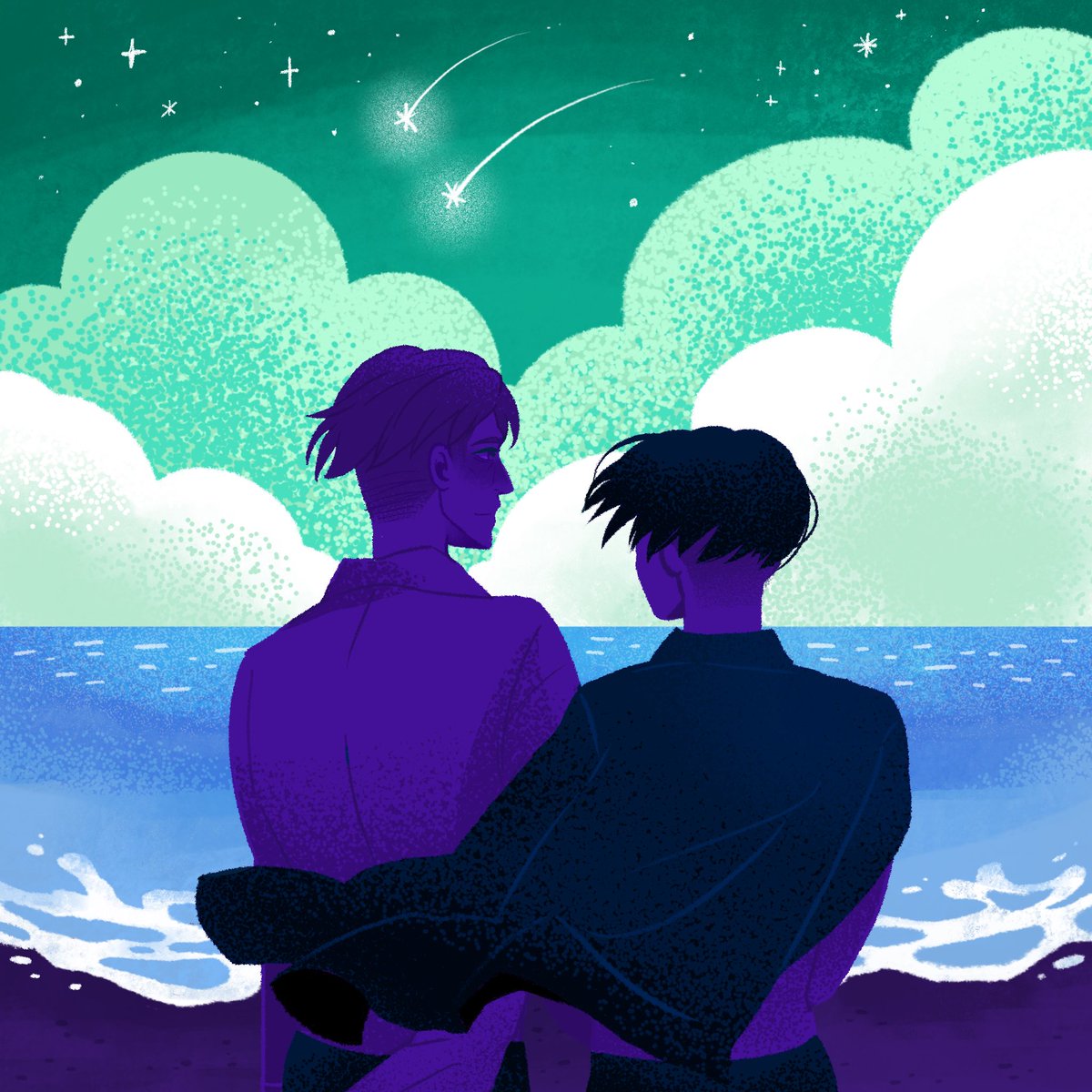DuoMustache's tweet photo. Happy Pride Everyone!🏳️‍🌈

#eruri #yumihisu #mobuhan https://t.co/qoP4UyD7pL