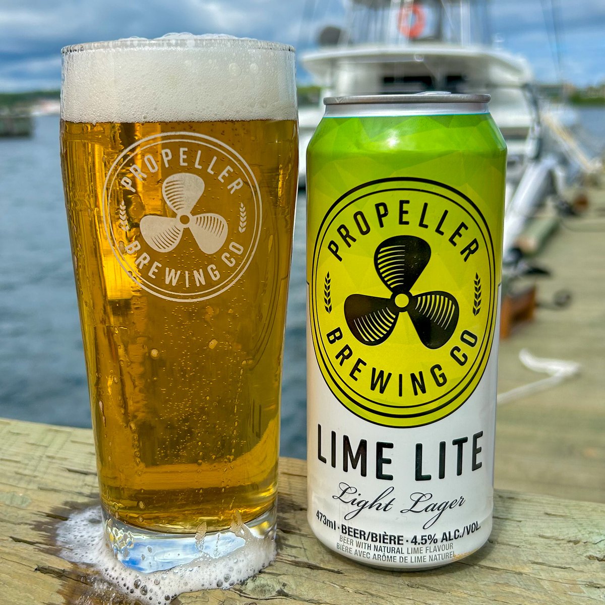 PropellerBeer's tweet photo. Squeeze the day with our refreshing Lime Lite!
Perfect for those sunny afternoons. ๐๐บ
#DrinkPropeller #HalifaxNS #HalifaxWaterfront #LimeLightBeer #CraftBeerNS #PropellerLimeLite https://t.co/DfUK4iDjHr