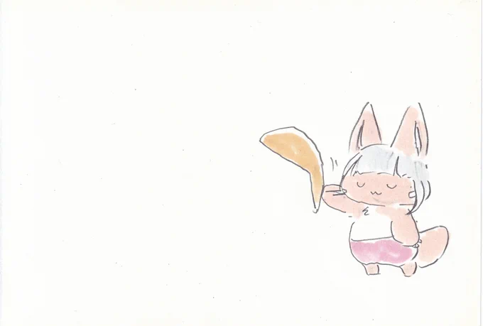 ブーメラン(手羽先)#イラスト #メイドインアビス #手羽先の日 