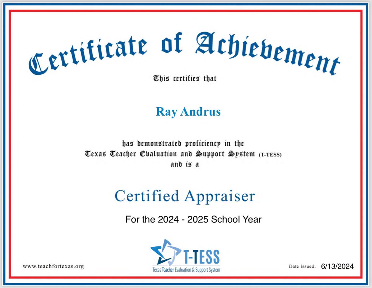 RayAndrus's tweet image. Thank you, Dr. @PorshaDudley1 for an amazing and engaging 3 days. I’m now one step closer. Just need the AP job. 😶@Region4ESC @R4Leaders