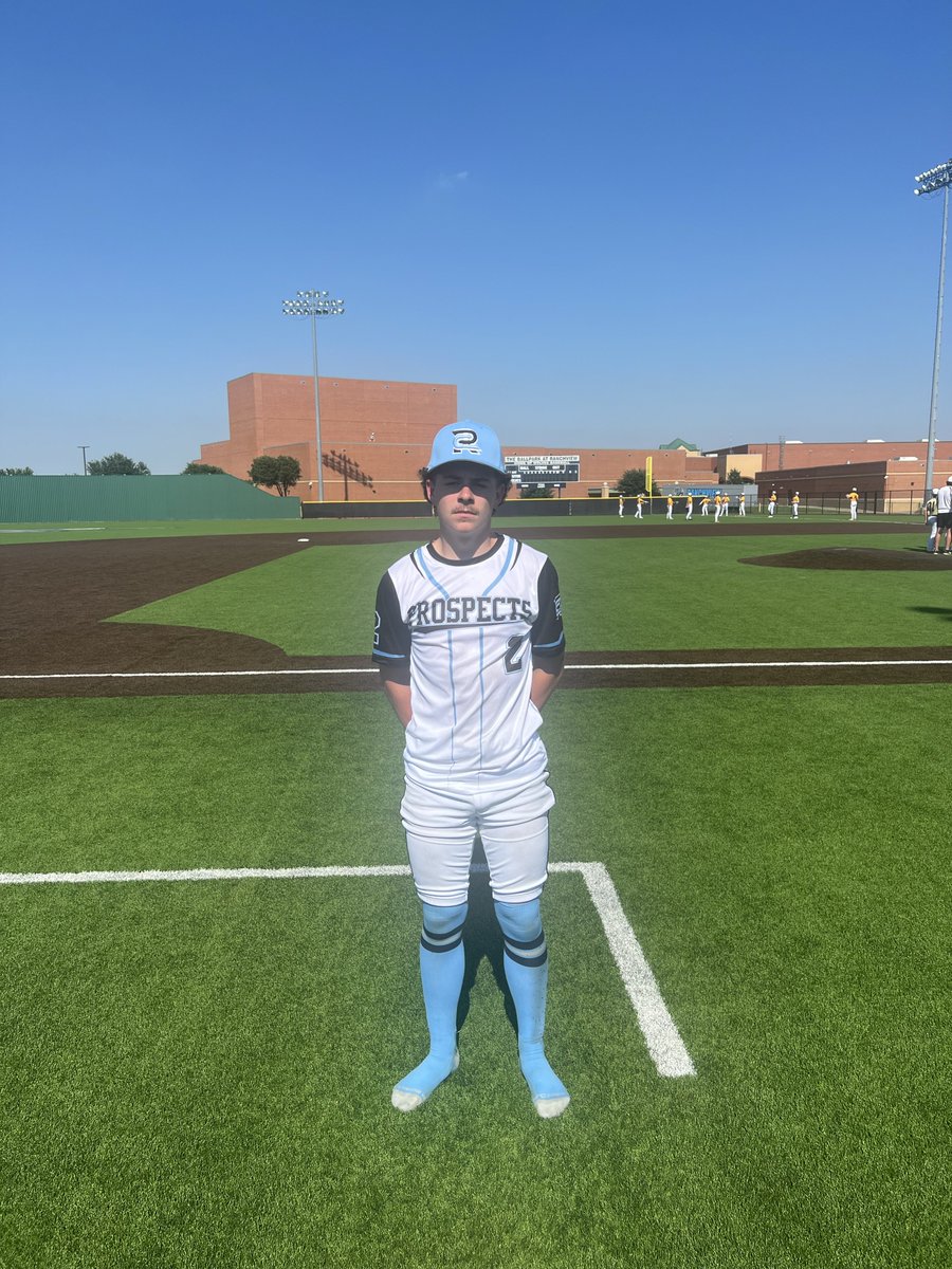 FiveToolTexas's tweet photo. #NorthTexasSS F: @McK_Marshals Gold 15U 8, RC Prospects Red 15U 5
PoG: @KaidenPlexico 2.2 IP, 4K, 2H, ER, 0 BB, HBP
Hitter: @BrickertLuke 1-3, 2B, 2 RBI, R
Pitcher: Alex Lewis 3.1 IP, 4K, 3H, ER, BB
Notable: William Moody 2-3, RBI | Giancarlo Gonzalez 2-2, 2R, BB https://t.co/TdOWewUXlc