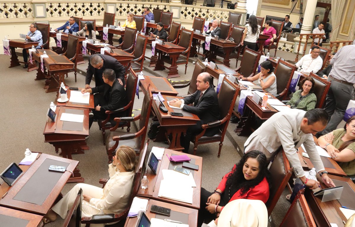 La inclusión, el campo, el turismo y la justicia, entre otros temas relevantes, abordamos hoy en la Sesión Ordinaria, porque nuestro compromiso es con #Puebla.