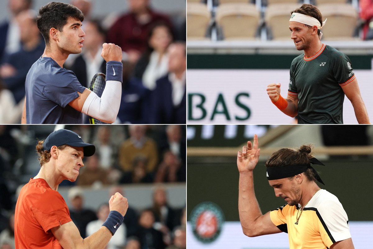 ATPTour_ES's tweet photo. Más efectividad en partidos disputados de este año en el ATP Tour:
1⃣ @janniksin (91%, 33-3)
2⃣ @carlosalcaraz (83%, 25-5)
3⃣ @CasperRuud98 (79%, 39-10)
4⃣ @AlexZverev (77%, 34-10)
#InfosysStats | #MoreATPWithInfosys https://t.co/Q6fSt05uX8
