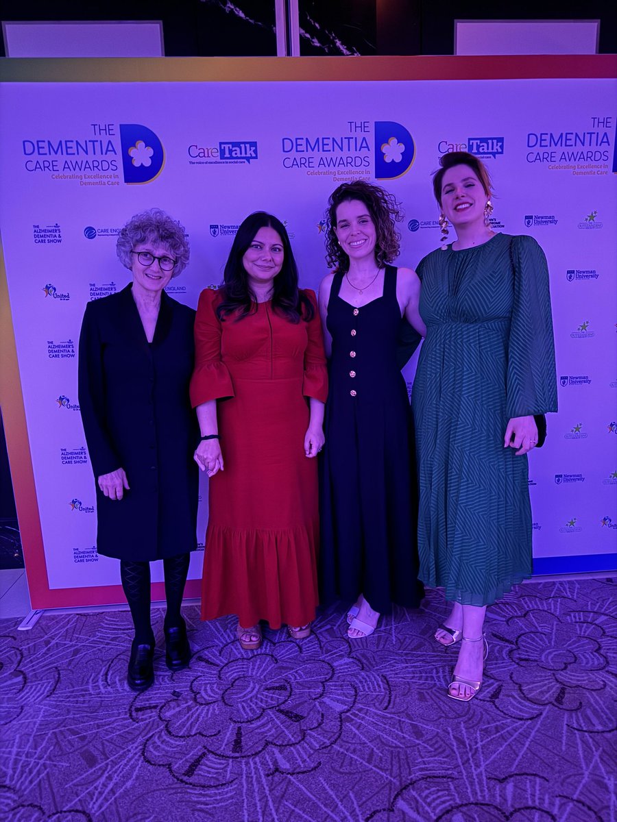 AllyTomlins's tweet photo. The Clinical Psychology Team @NGHHammerson has just been Highly Commended in the Dementia Care Team category at the #dementiacareaward 

#dementia #psychology #mentalhealth https://t.co/JXfcwW3Y0R