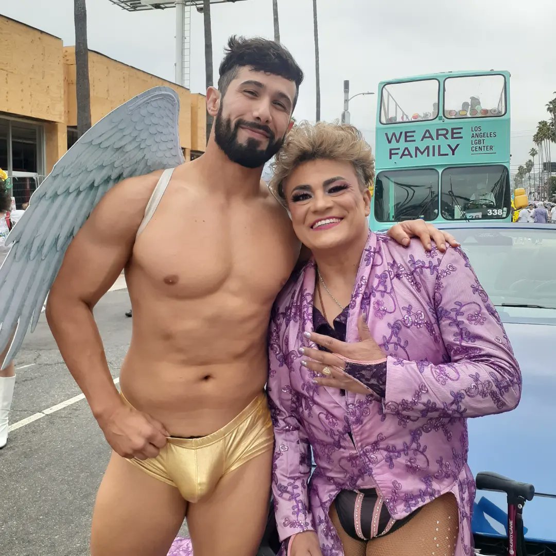<a href="/CassandroLucha/">Cassandro El Exotico Official 🍒</a> <a href="/lapride/">LA Pride</a> @abc7 
Bendiciones lucha libre Nunca te Acabes 
#stroke3yrs #cassandro #luchalibre #liberaceofluchalibre #lgbtq #queer #lifecoach #champion #honor #trailblazer #legacygrandmarshal
