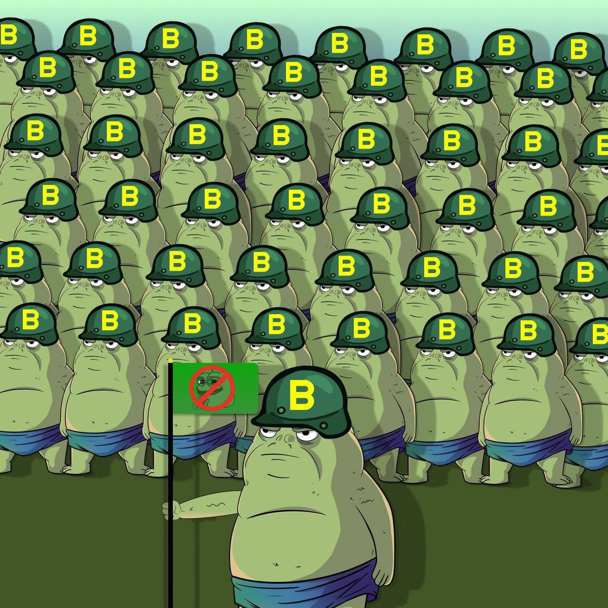 baba_karr's tweet photo. @toly $BABA is the neglected brother of pepe

he is taking revenge on his brother

#BabaArmy ready to attack pepe https://t.co/DIkYc1ouAT