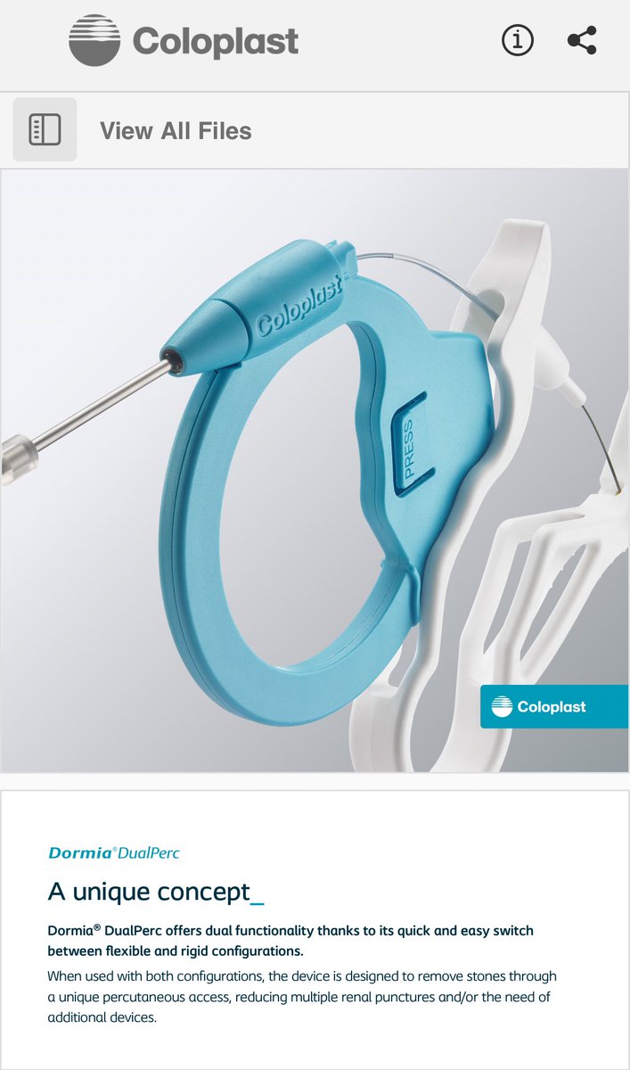 Feras Al Jaafari (@ferasjaafari) on Twitter photo Trialled #DualPerc yesterday for both mini and standard PCNLs .. what a fantastic piece of kit by <a href="/CP_Endourology/">Coloplast Interventional Urology - Europe</a> ! The ability to use the inner system in the flexible nephroscope is a great feature! A big YES from me!
Thank you <a href="/ClaireGbcjk/">Claire Jackson</a> for supporting the cases in theatre! Trialled #DualPerc yesterday for both mini and standard PCNLs .. what a fantastic piece of kit by <a href="/CP_Endourology/">Coloplast Interventional Urology - Europe</a> ! The ability to use the inner system in the flexible nephroscope is a great feature! A big YES from me!
Thank you <a href="/ClaireGbcjk/">Claire Jackson</a> for supporting the cases in theatre!