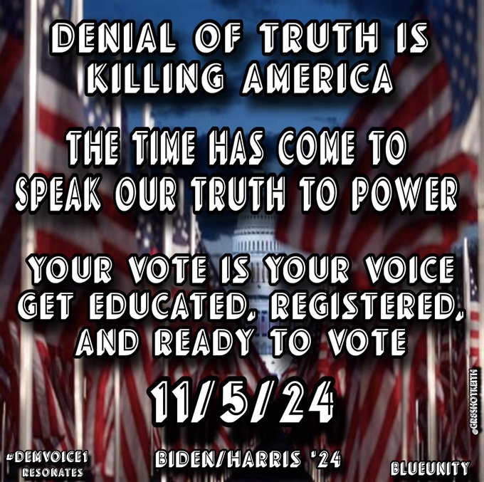 Joanhussey1's tweet photo. #DemVoice1 #FRESH #wptBLUE
As our country grows more diverse, white nationalism grows in the MAGA GOP.
The conservative movement realizes it cannot politically afford to cast off racists—the GOP needs their numbers, but there's no denying the terror threat of a white Ethnostate.
Voted accordingly. Vote Blue #BidenHarris4More