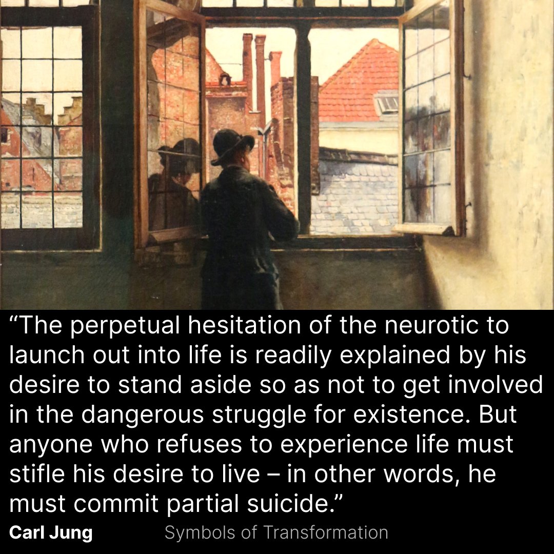 Carl Jung – Anyone who refuses to experience life commits partial suicide.
