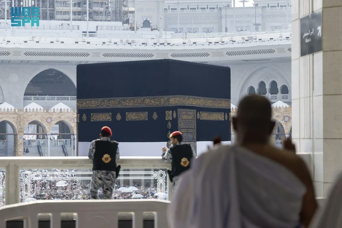 SPAregions's tweet photo. #صور_واس 

{إِنَّ أَوَّلَ بَيْتٍ وُضِعَ لِلنَّاسِ لَلَّذِي بِبَكَّةَ مُبَارَكًا وَهُدًى لِلْعَالَمِينَ}.

#يسر_وطمأنينة⁩
#واس_حج45⁩ | #واس_عام https://t.co/MBcgLRyoIp