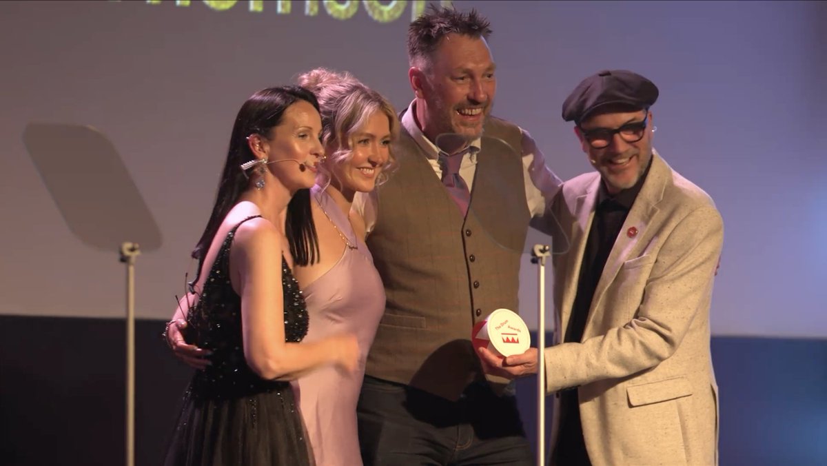 FifthRing's tweet photo. We only went and won at @TheDrum Awards for Marketing for our work with @DC_Thomson developing E-FWD - we are beyond delighted! A huge congratulations to our incredible team for their creativity, hard work & dedication in bringing this new brand to life. #drumawards #ownthespace https://t.co/XpuFvUz0LA