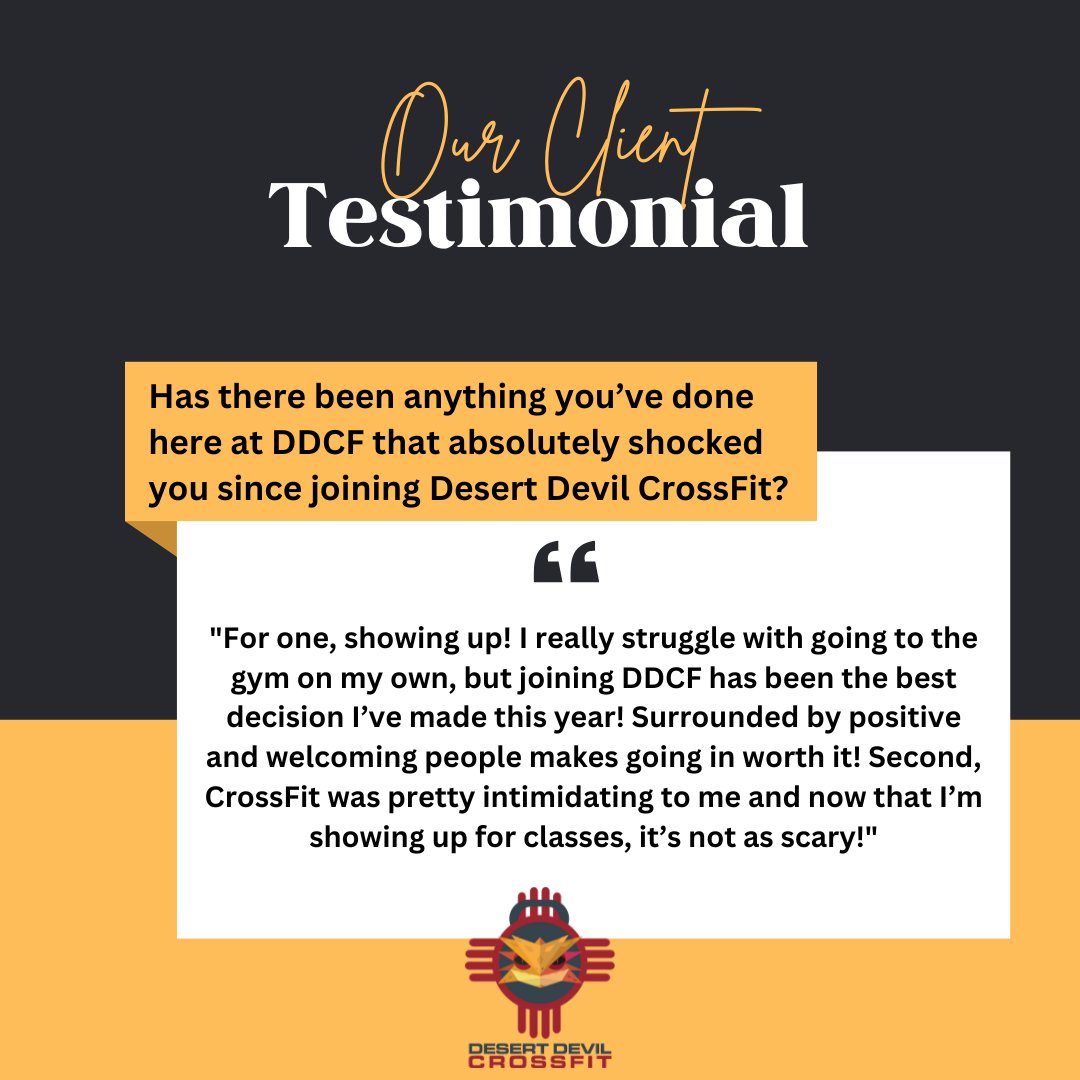 desertdevilCF's tweet photo. See, it's all about showing up. We take care of the rest. 😉
#community #crossfit #besthouroftheirday #runliftandbeyond #local #ddcf #gym #lascruces #nm https://t.co/mBzpTln67v