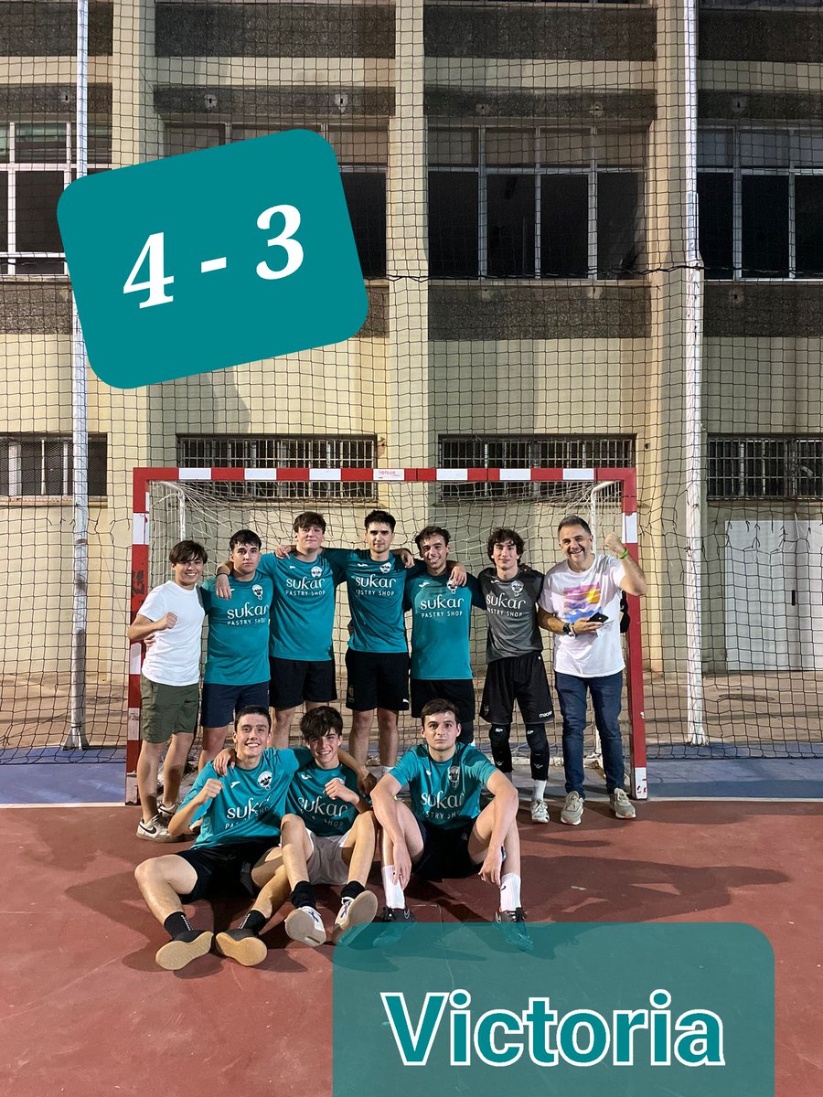Empezamos la Liga de JCF con victoria 4 a 3.

¡Felicidades chavales!