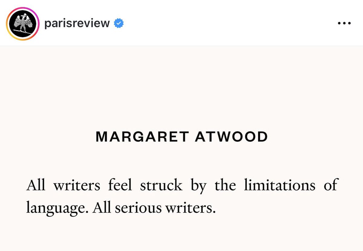 If you feel hemmed in, you’re not alone. <a href="/MargaretAtwood/">Margaret E Atwood</a> <a href="/parisreview/">The Paris Review</a>