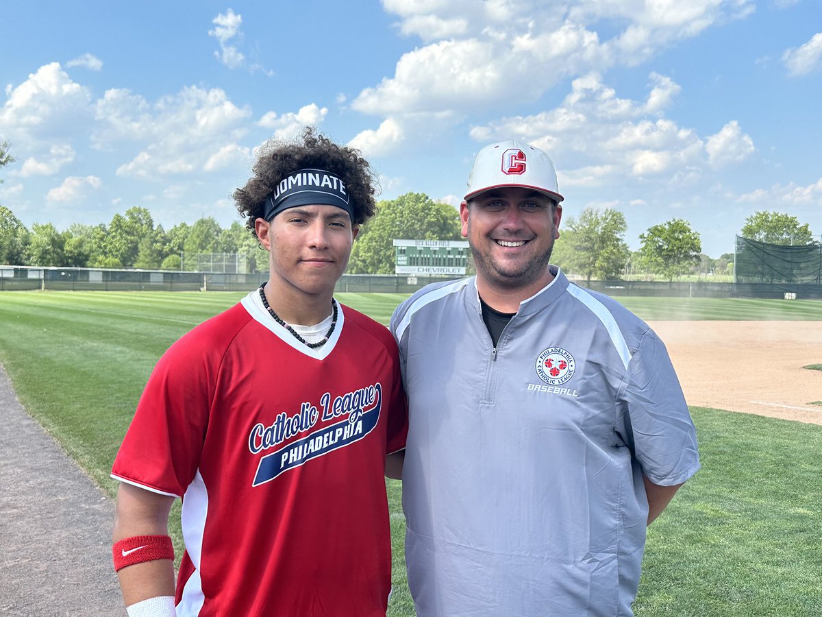 ACBaseball1967's tweet photo. Tip of the cap goes out  to Jalyn Tidwell ‘25 and head coach @jgrosse32 for being selected to represent the Carroll
Baseball program this week at the 2024 Carpenter Cup! 

Great job, Gentlemen! https://t.co/Ffw7x2UWpA