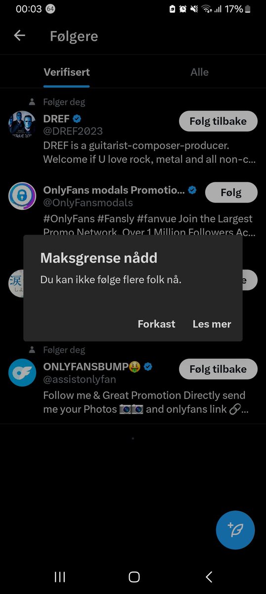 Why can I not follow more accounts? It is written only 400 per 24 hours and it has been 24 hours 🥺 Is there a mail I can send my complaint about this to 😅🧐