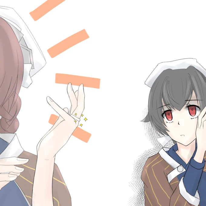 #みなさんの艦これネタ絵見せてください絵だけだと伝わらんのばっかりですわ('ω') 