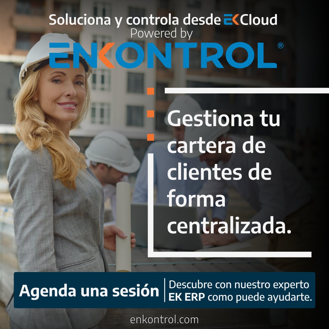 EnKontrolMEXICO's tweet photo. ¿No tienes un sistema de CRM eficaz?
¿No sabes cómo gestionar tu cartera de clientes de vivienda?

Con EKCLOUD, podrás gestionar tu cartera de clientes de forma centralizada, automatizar tus procesos de ventas y mejorar la eficiencia de tus ventas.

#ENKONTROL #EK #ERP #CRM https://t.co/7jUgWjemdG