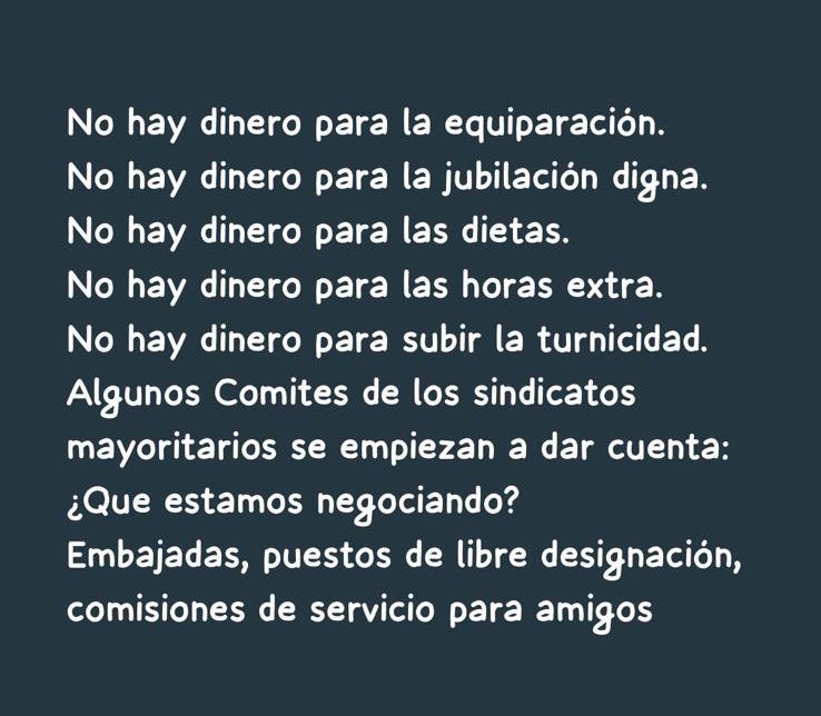 SioQueMur's tweet photo. Esto es a lo que os referís con negociando?

@cep_cepolicia 
@cep_cataluna https://t.co/Em7W7FttPH