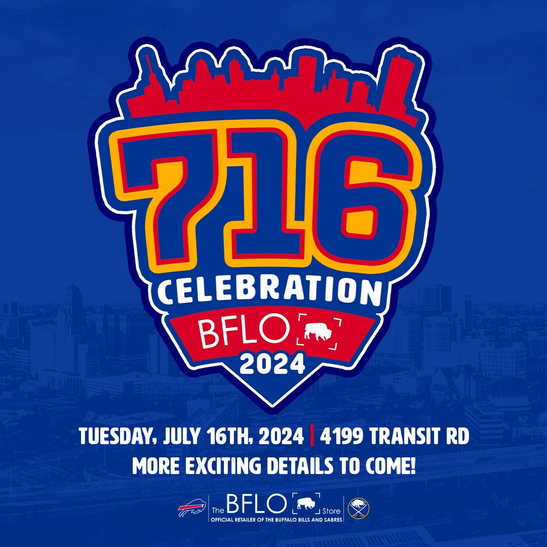 thebflostore's tweet photo. Our biggest event of the year is less than a month away! 🦬 🎉

Can't wait to see you there! 😉

Stay tuned for more details!

#Give716 #716Day #716DayEvents #BuffaloEvents #Buffalo #BuffaloNY #716DayBuffalo #BFLO https://t.co/CG7dAzgdO1