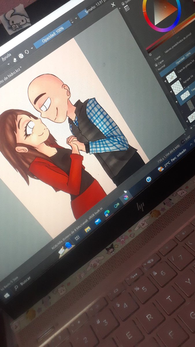 TKcriz's tweet photo. Tal vez no haya cobrado nada por hacer este dibujo. PERO NUNCA HABIA DIBUJADO UN PELON ASI QUE ESTA BIEN AJJSJSA https://t.co/FmmAGnGoZZ
