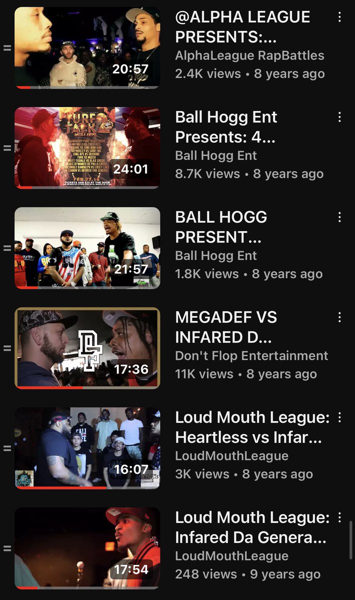 In4red_MANDOWN's tweet photo. Just a little of the work I put in over the years.. I’m yo favorite battle rapper’s favorite battle rapper 💯💯💯 #Mandown #RBE #Minnesota #BrickShit #Manslaughter #Lo3 

@MzLeta_Truth @ItsARP @lawrence_rbe https://t.co/Dl2MKXPep9