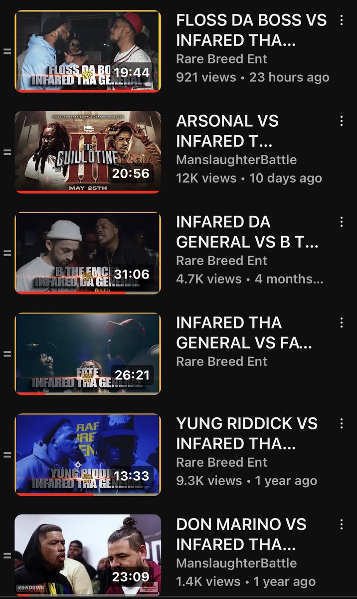 In4red_MANDOWN's tweet photo. Just a little of the work I put in over the years.. I’m yo favorite battle rapper’s favorite battle rapper 💯💯💯 #Mandown #RBE #Minnesota #BrickShit #Manslaughter #Lo3 

@MzLeta_Truth @ItsARP @lawrence_rbe https://t.co/Dl2MKXPep9
