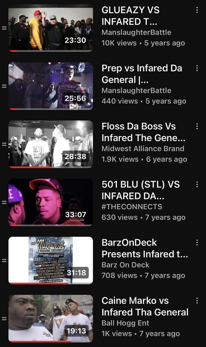 In4red_MANDOWN's tweet photo. Just a little of the work I put in over the years.. I’m yo favorite battle rapper’s favorite battle rapper 💯💯💯 #Mandown #RBE #Minnesota #BrickShit #Manslaughter #Lo3 

@MzLeta_Truth @ItsARP @lawrence_rbe https://t.co/Dl2MKXPep9