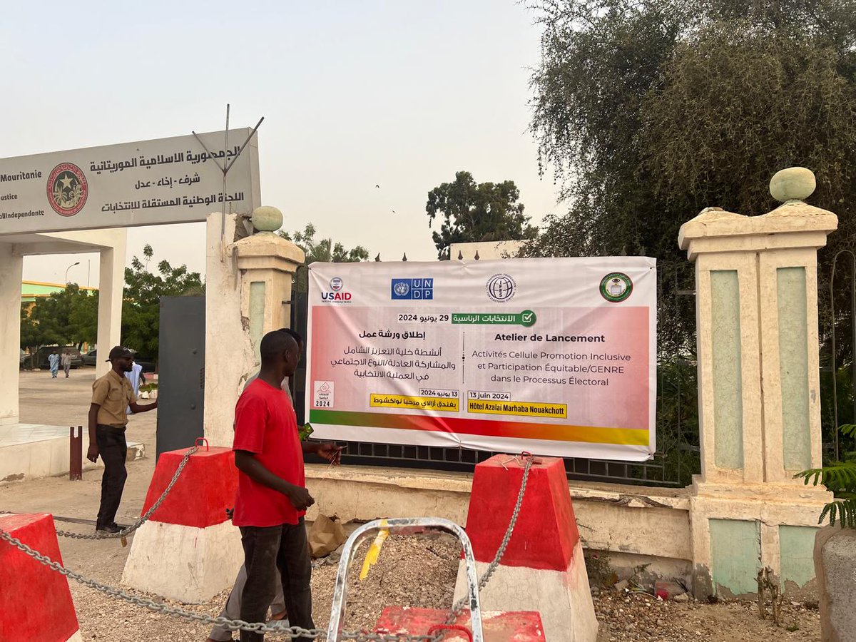 La cérémonie de.lancement a été présidée par #MLD, VicePresident de la #CENI, entourés de plusieurs chargés de missions et conseillers.
<a href="/MASEFMauritani/">وزارة العمل الاجتماعي و الطفولة و الأسرة / MASEF</a> et <a href="/MEDD/">medd</a> ont pris part à cette activité, la première dans son genre à la CENI 
<a href="/ONUFemmes/">ONU Femmes</a> 
<a href="/ONUDC/">ONUDC</a> 
<a href="/IFES1987/">IFES</a>