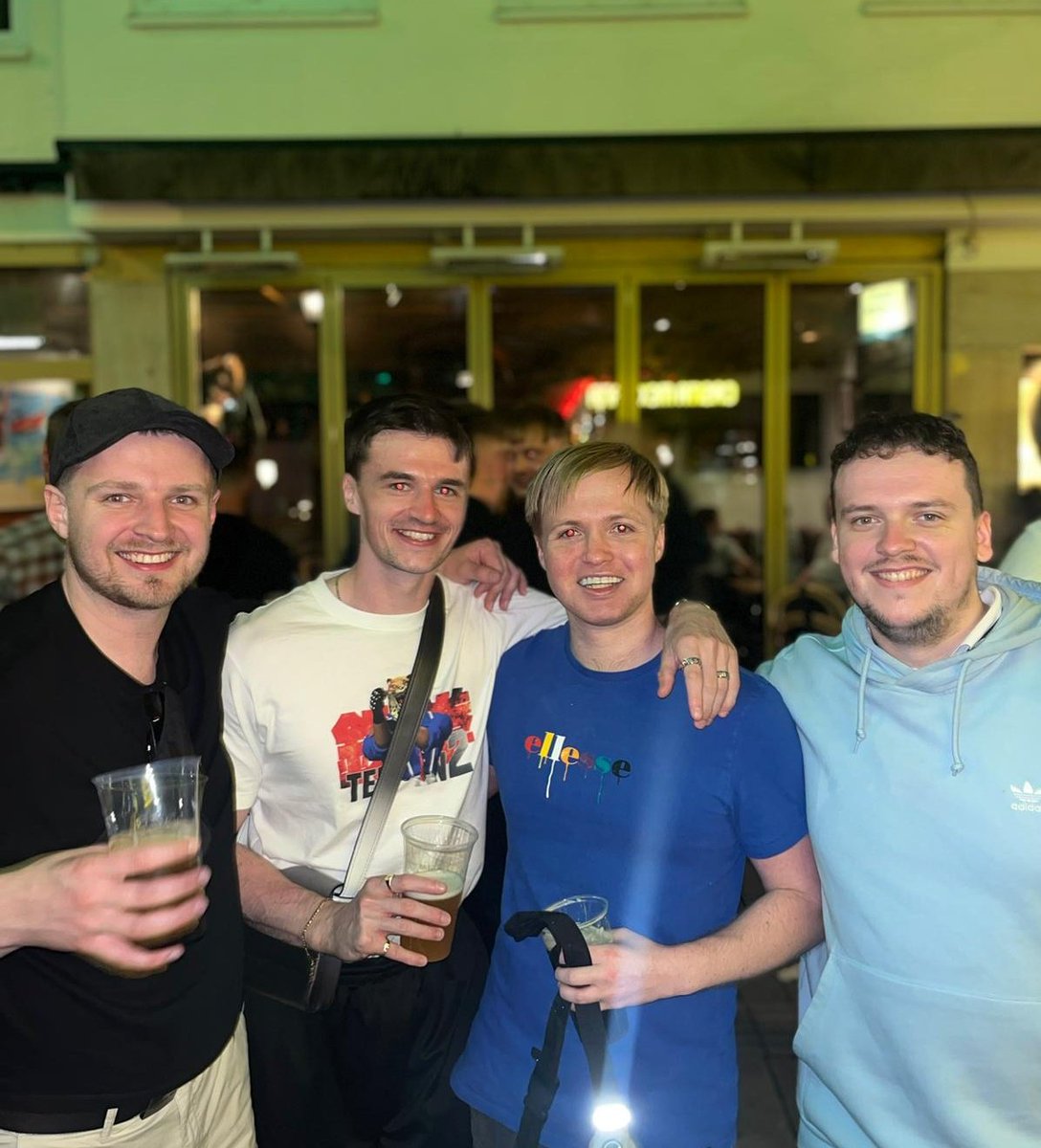Pu55yman_Dan's tweet photo. 500 Serbia turn up Sunday apparently hahaha good luck with that. We have arrived https://t.co/G5ZvEXwkBU