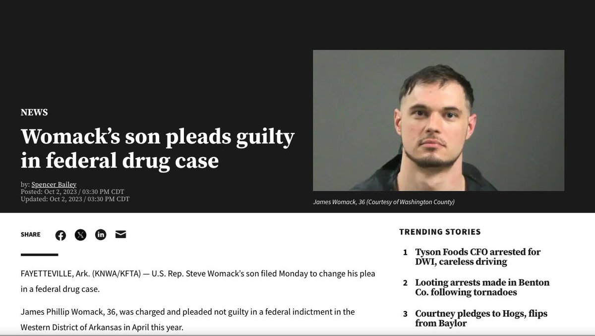 downunder045's tweet image. Hey Steve ... Hunter Biden may have been an addict - but YOUR son James is a DRUG DEALER 

I would take a Drug Addict over a DRUG DEALER any day of the week 

Fancy that - YOUR son is the reason drugs were pouring across our southern border  #DRUGDEALER

#Hypocrisy