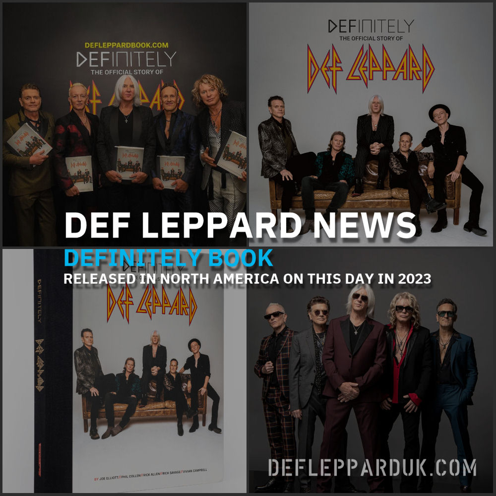 dltourhistory's tweet photo. Def Leppard News - 1 Year Ago #DEFLEPPARD #DEFINITELY The Official Story Of Book North American Release 🇺🇸🇨🇦📘

Def Leppard's Definitely The Official Story Of...

#joeelliott #ricksavage #rickallen #philcollen #viviancampbell #TBT
https://t.co/K6dcJe6bCs https://t.co/aukMr9Bu5b
