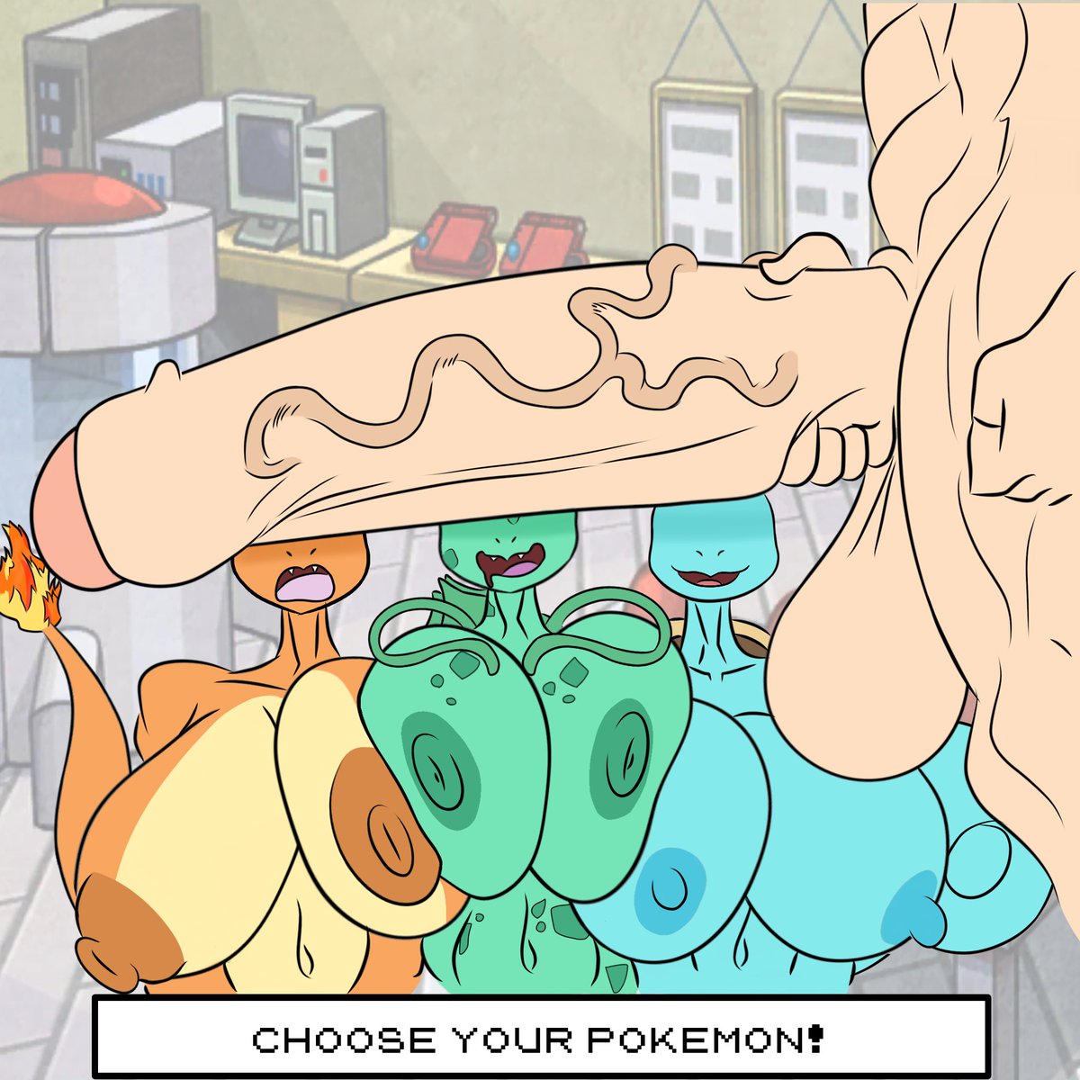 DiagramBreaker's tweet photo. CHOOSE YOUR FIRST POKEMON !

Pokemon edit, based on an idea he had @KomiEpic 

original artist: @Choklit11 https://t.co/5jkzwusKpf