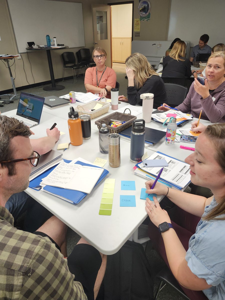 LITLearningLDSB's tweet photo. The last Primary session of the @LimestoneDSB's Writing Revolution project wrapped up today. We're so grateful to the educators who participated. We appreciate your engagement, thinking &amp; commitment to this work. Thanks for helping us start a #Revolution in Limestone! IYKYK. 🤩✍️ https://t.co/m0dGdLl0dR
