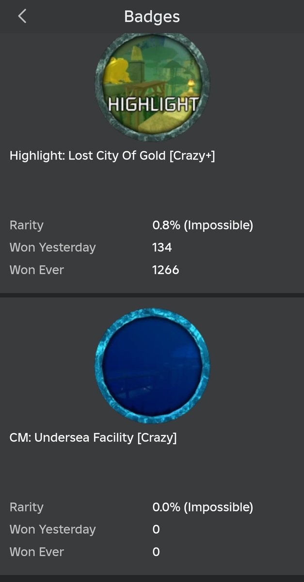 BADGES GETTING ADDED!!!!