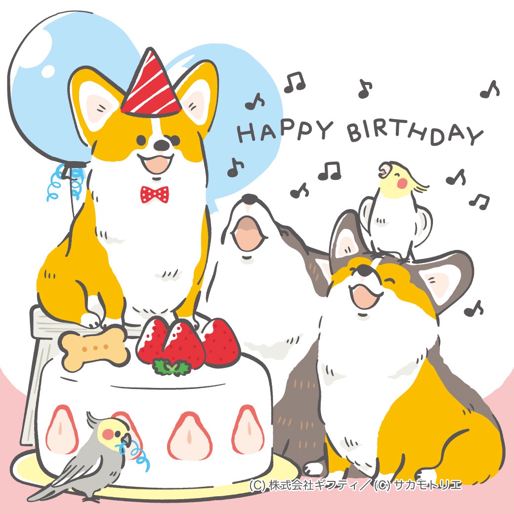 オウムとインコの日のインコとコーギーたち
このイラストはお仕事で描いた絵です
#オウムとインコの日 