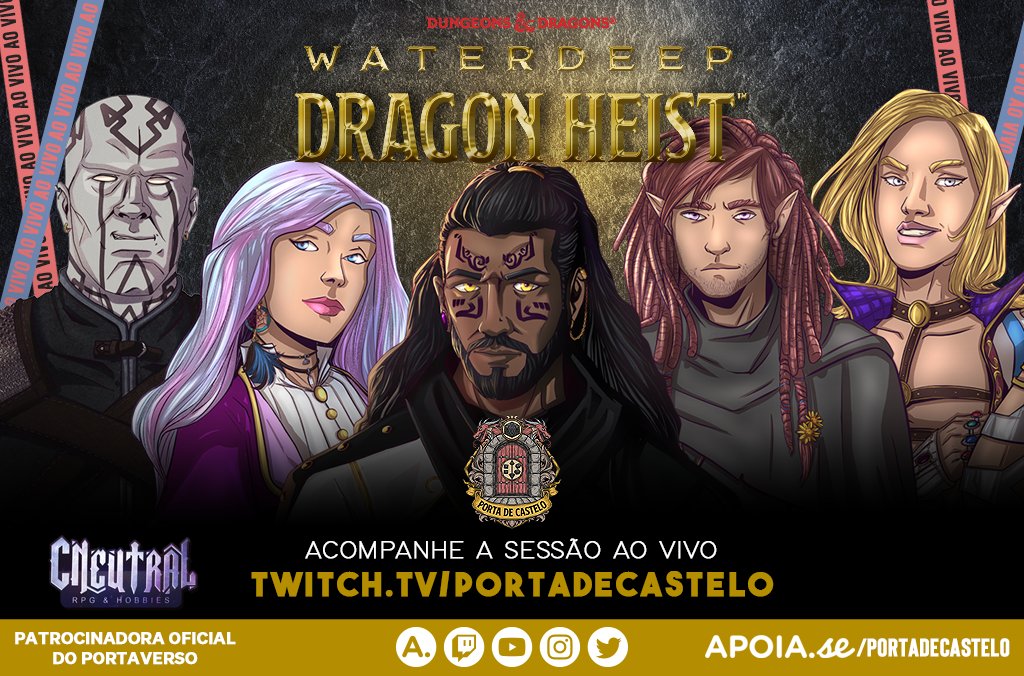 portadecastelo's tweet photo. Estamos AO VIVO na @TwitchBR
Waterdeep: Dragon Heist | Sessão 76 🪙

🔗https://t.co/kUdOKIol1A

Estamos acompanhando o que os personagens estão decidindo fazer com suas vidas após vários heists de sucesso. Hoje, nós nos preparamos para o final de tudo 🥹 Acompanhe! https://t.co/9ICBEEXROo