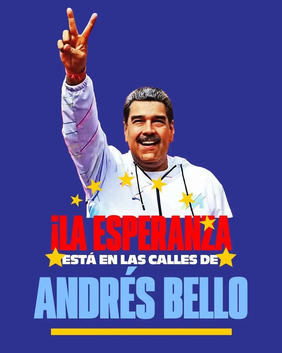 Psuvandresb's tweet photo. #LaEsperanzaEstáEnLaCalle 
@NicolasMaduro @dcabellor @PartidoPSUV https://t.co/1LJM76i9fx
