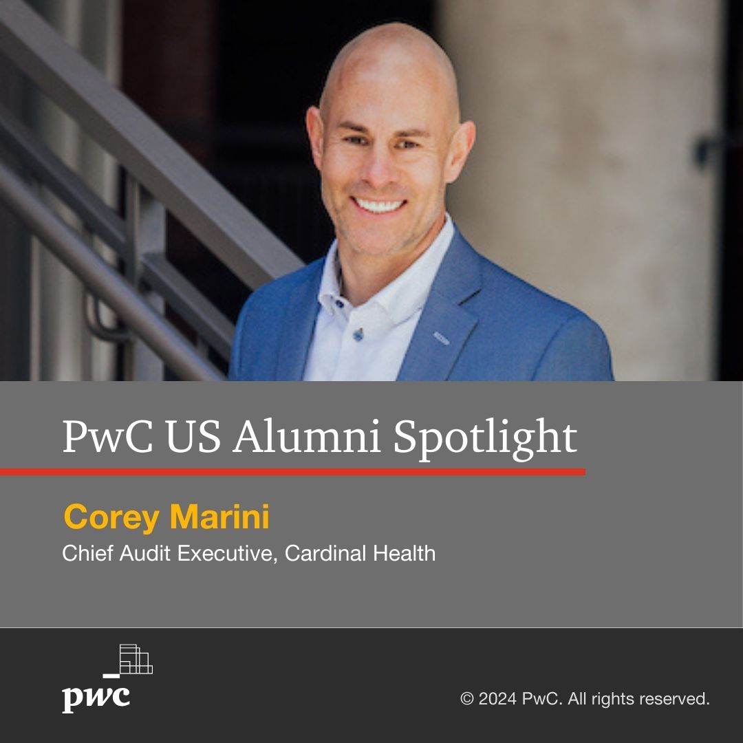PwC US on X: "In our latest PwC US alumni interview, Corey Marini ...
