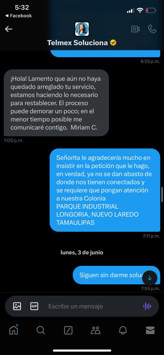 MarianaRodrig26's tweet photo. @Telmex Hasta cuando me van a dar una solución, tengo más de un mes esperando una respuesta https://t.co/eMnPNHmgMN