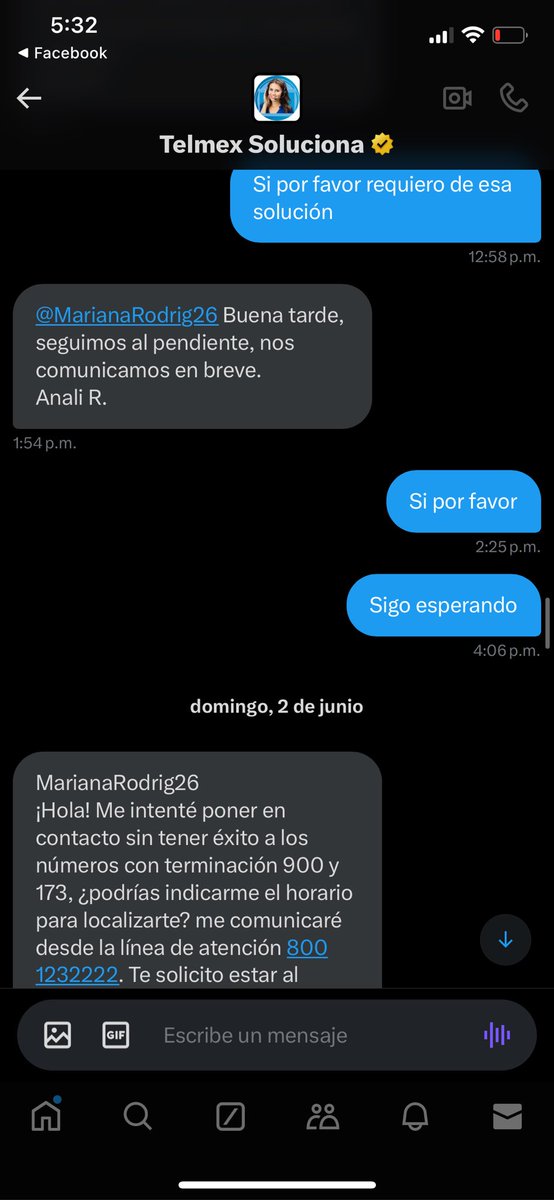 MarianaRodrig26's tweet photo. @Telmex Hasta cuando me van a dar una solución, tengo más de un mes esperando una respuesta https://t.co/eMnPNHmgMN