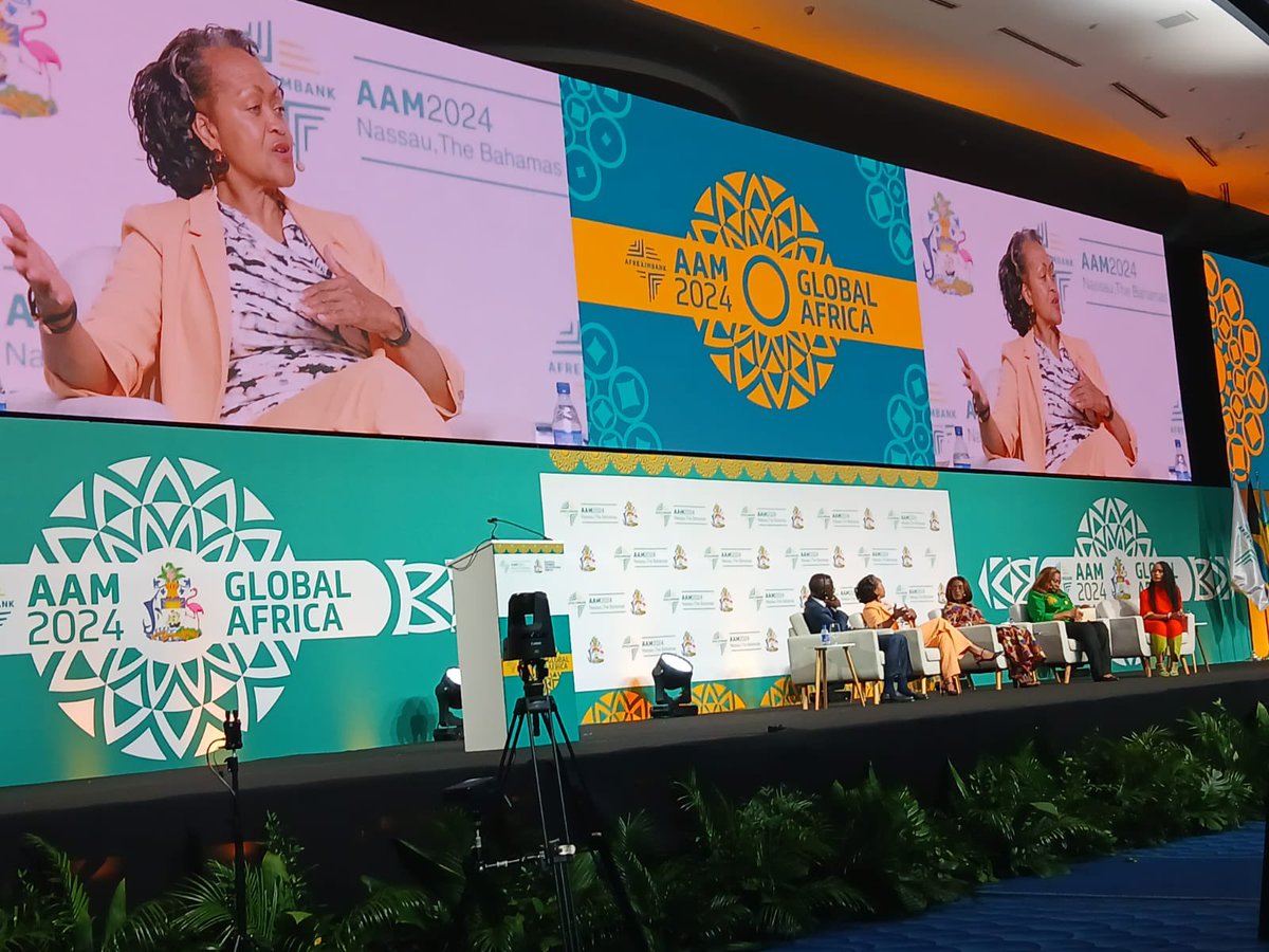 Today, Ms. Liser joined panelists at the plenary session “An Emergent Global Africa: A Platform for Sustainable Economic Transformation” at Afreximbank’s Annual Meeting in Nassau which highlighted innovative strategies &amp; collaborative efforts crucial for Africa's economic growth.