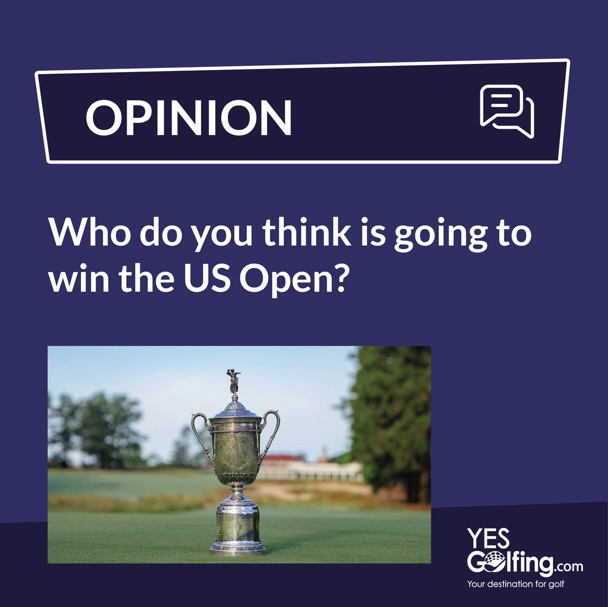 YesGolfing's tweet photo. ⭐️ COMPETITION TIME ⭐️ 

We’re giving one lucky person a chance to win £150.00.

To enter, you must do all of the following:

>> FOLLOW US @YesGolfing
>> COMMENT with your prediction
>> SUBSCRIBE here https://t.co/YKnAdJprpd 
>> SHARE THE MESSAGE.

#USOpen #Opinion #YesGolfing https://t.co/paFlVudidX